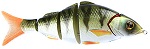 Воблер Izumi Shad Alive 5 section white fish 105 (FAST SINKING) №14