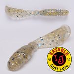 Виброхвосты съедобные искусственные LJ Pro Series TIG TAIL 07.10/CA35 7шт.