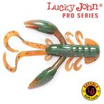 Твистеры съедобные искусственные LJ Pro Series ROCK CRAW 07.20/085 6шт.