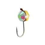 Мормышка вольфрамовая Salmo КРУГЛАЯ гран.с петел. и Swarovski 050/17