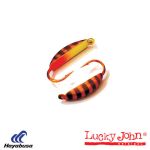Мормышка вольфрамовая Lucky John БАНАН супер с петел. 030/43