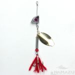 Блесна вращ. Namazu Al-Strasa, вес 11 г, цвет 02 (латунь)/200/
