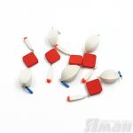 Поплавок зимний ЯМАН тройной, 5,0 г, белый (уп. 5 шт.)