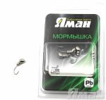 Мормышка "ЯМАН" муравей с отв.,цв.NL, d 3, вес 0,3 г (уп. 5 шт.)