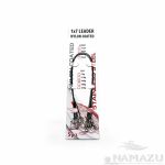 Поводок стальной NAMAZU Leader 1х7 Nylon Coated Black, d-0,36 мм, L-30 см, test- 16 кг (уп. 5 шт.)