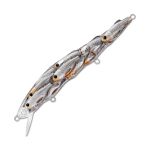Воблер LiveTarget Yearling Jerkbait 110SP вес 14  гр. цвет  816 Pearl/Natural