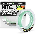 Леска плетеная Yoshi Onyx NITE 4 Green, 0.8# PE, 150м