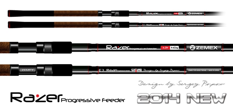 Фидерное удилище ZEMEX Razer Feeder 14ft - 140g в каталоге Фидеры ...